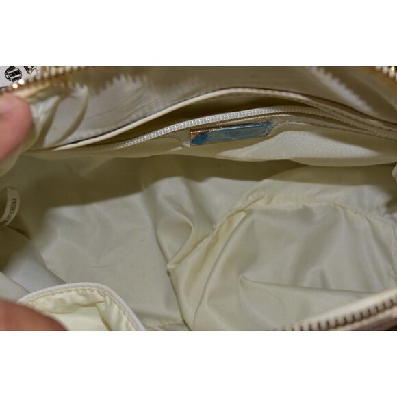 Galian New York White Faux Leather Haughty Bearing Girl Cross Body Shoulder Bag - Picture 9 of 13